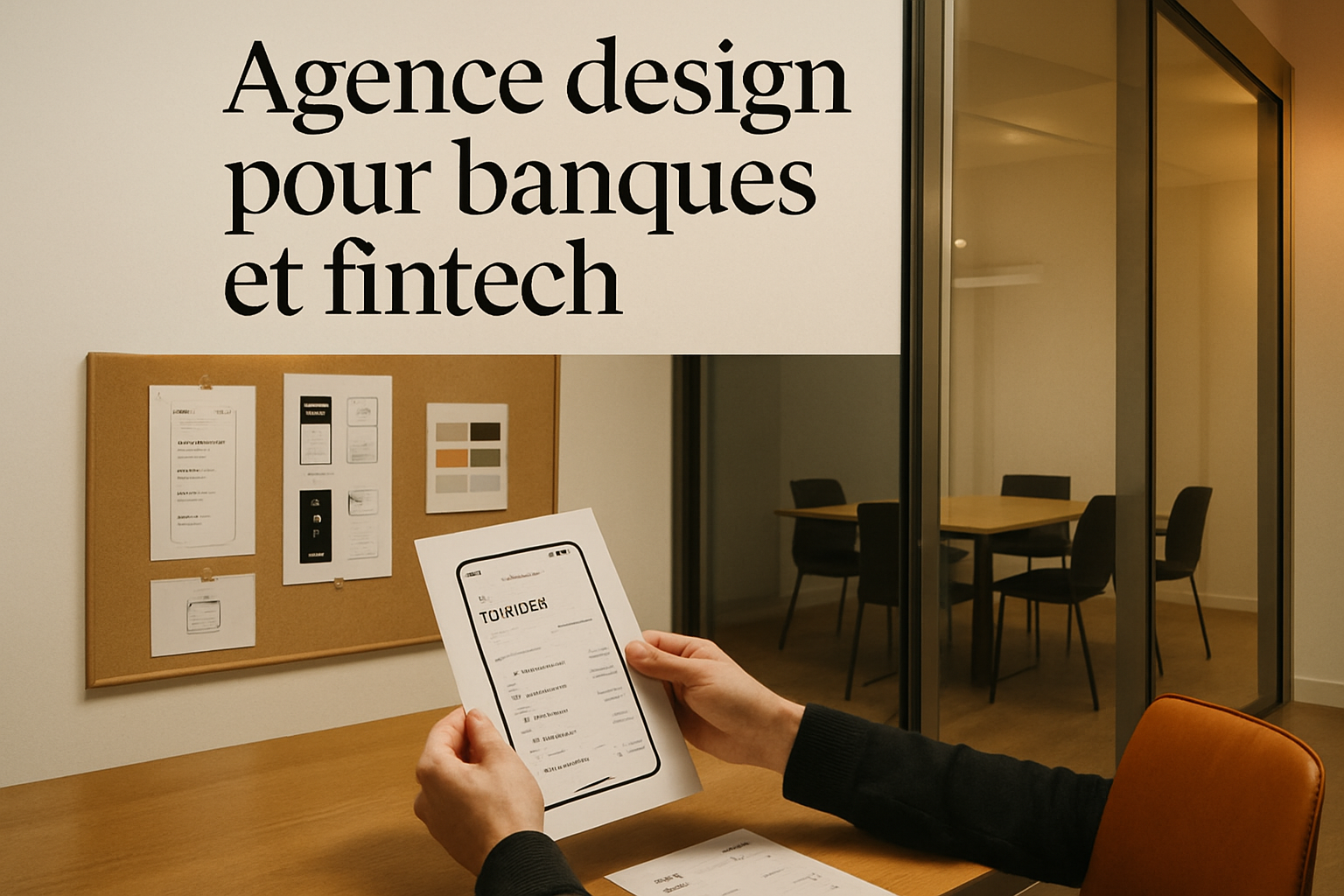 Agence design banque & fintech — méthode RYADESIGN