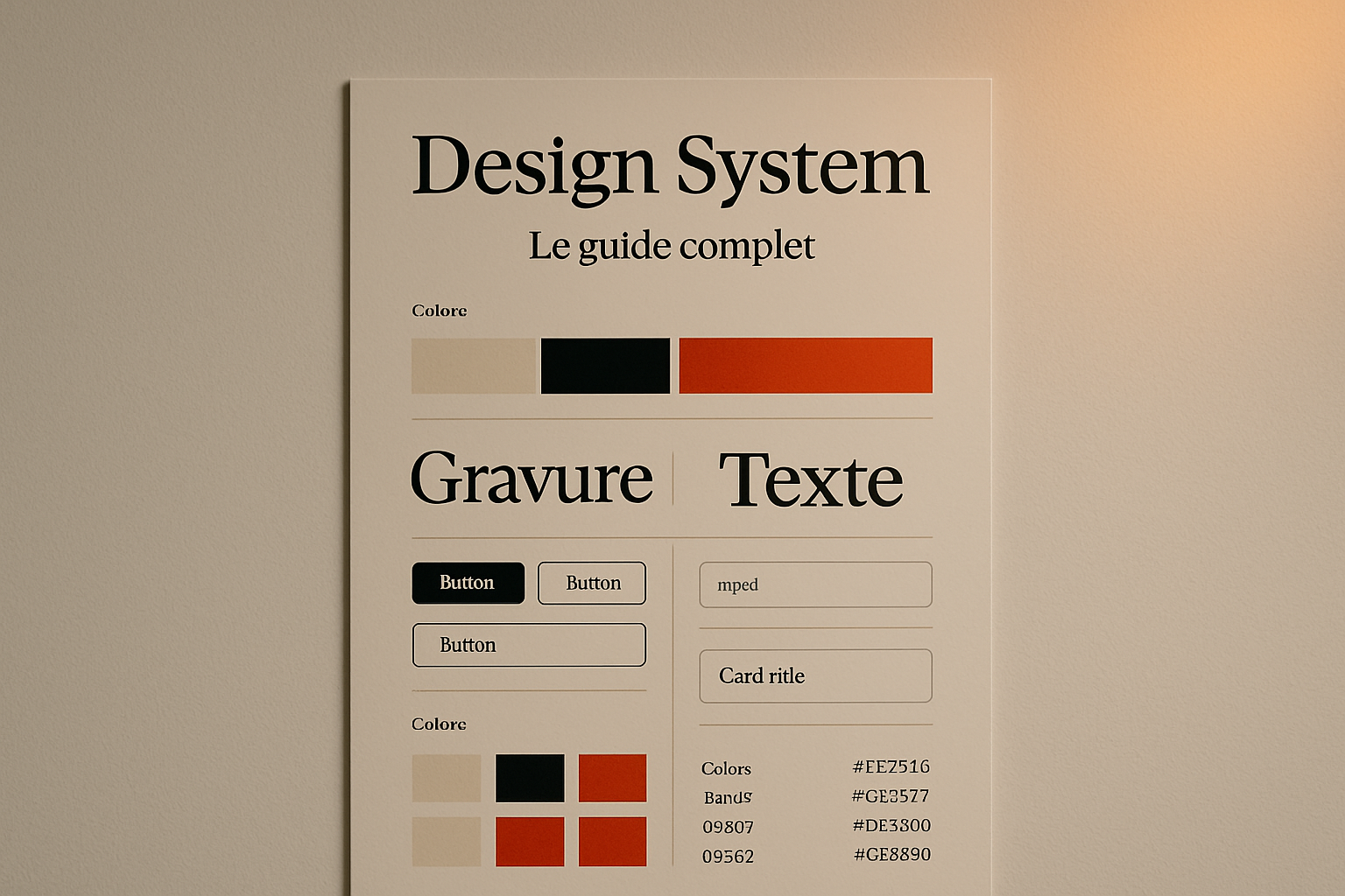 Design system : le guide complet
