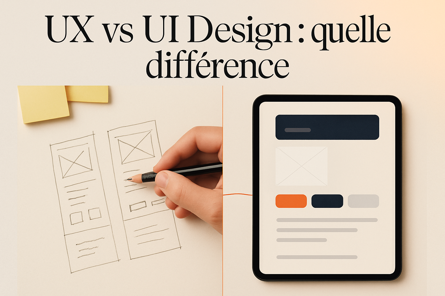 UX vs UI design — différences expliquées RYADESIGN