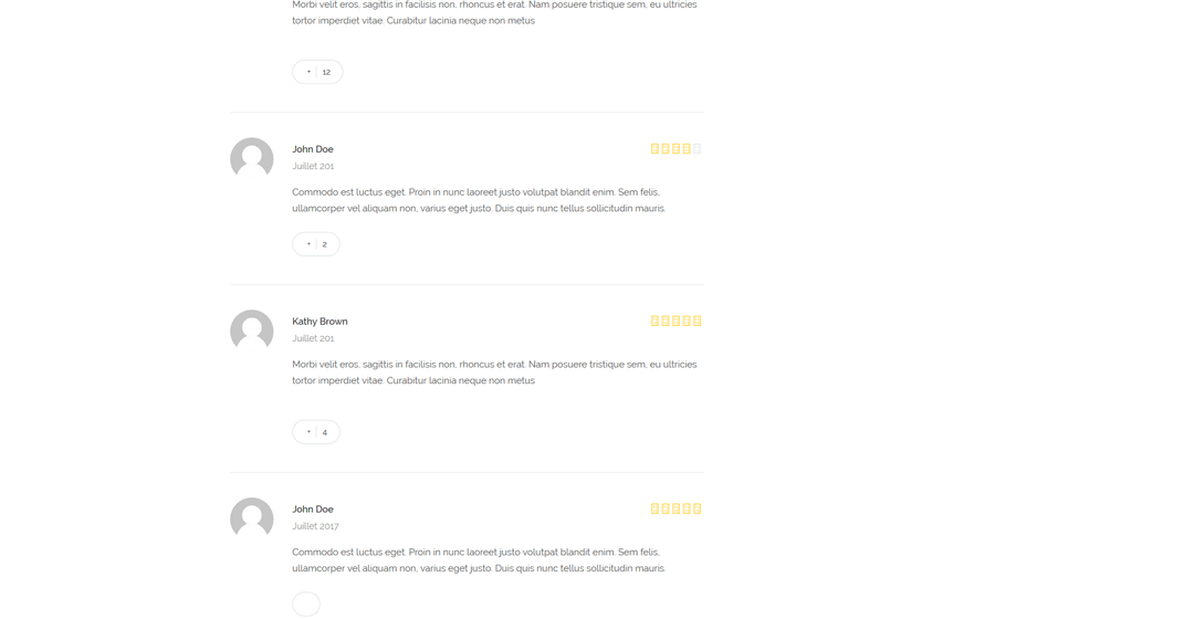 Avis-Auto.fr — liste des avis clients avec notation par étoiles